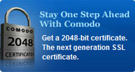 Get 2048 bit SSL Certificate