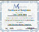 Management Certificate