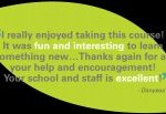 Online Medical Office Manager training testimonial