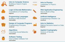 Udacity offers these free online technology courses