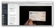 Using Evernote To Scan Business Cards