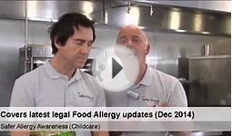 Allergy Awareness course for Childcare - The Safer Food Group