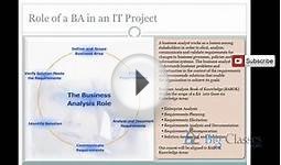 Business Analyst Online Training | BA Video Tutorials