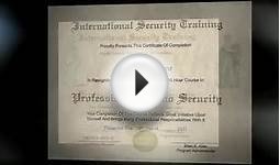 Casino Security Certification Course Training 1 - Online