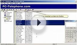 Cheap Audio Conferencing by PC-Telephone Calling Software