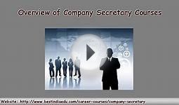 company secretary course details