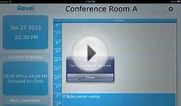 Conference Room Scheduling Software on Apple iPad works