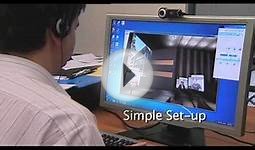 Demonstration of iSee video conferencing