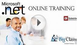Dot Net Online Training | Free Demo Video
