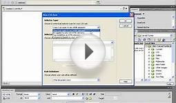 Dreamweaver CS5 Tutorial Creating Class Styles Adobe