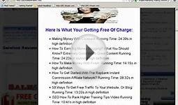 Free Internet Marketing Video Training Course Over 5 Hours