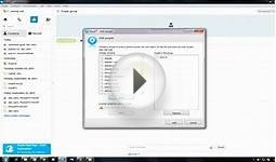 How To Make SKYPE Video Conference and Group Call Fast