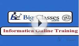 Informatica Online Course Informatica Certification
