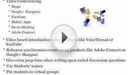 Intro to Presentation Design - Skills to Facilitate Online