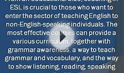 Learn Communication Skills with ESL Course