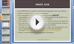 Learn Microsoft SQL Server 2012 - Using SQL Joins - Inner