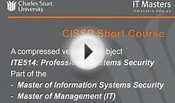 Lecture 2 Free Short Course: CISSP Security Certification