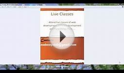 Live Classes of web ,software development and many things