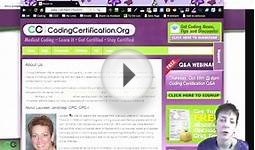 Medical Coding Certification — October Webinar Excerpt