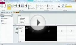 Microsoft Access 2010 Tutorial Training Video Part 7