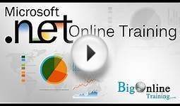 Microsoft Dot Net Online Training | Free Demo