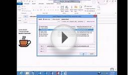 Microsoft Office Outlook 2013 Training - Performing Basic