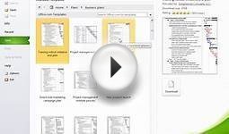 Microsoft Project 2010 Video Training Tutorial - Gantt Charts