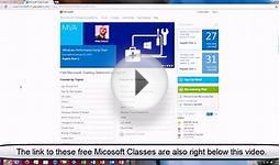 Microsoft Virtual Academy: Free Classes From Microsoft