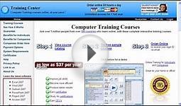 Online Computer Training Courses Including Certification