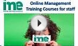 Online Management Training Courses for staff