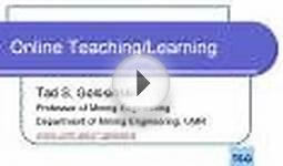 Online Teaching/Learning