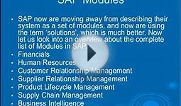 SAP Introduction Tutorial - Free online SAP training