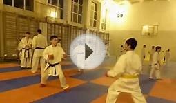 Sports karate training (February - March 2015)