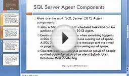 SQL Server 2012 Training for beginners - SQL Server 2012 Agent