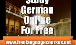 Study German Online Free