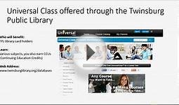 Take free classes online