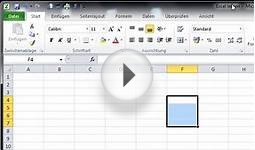 Video Training Excel Grundkurs Teil 1 für Anfänger