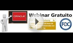 Webinar sobre Creación de Bases de Datos con Oracle 11g