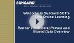 Welcome to SunGard SCTs Live Online Learning Banner 7.0