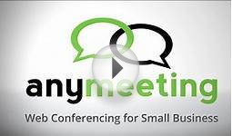 What You Can Do With AnyMeeting Web Conferencing and