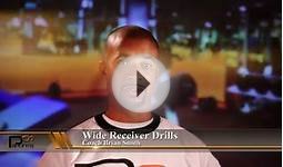 Wide Receiver Drills | Sports Training Videos